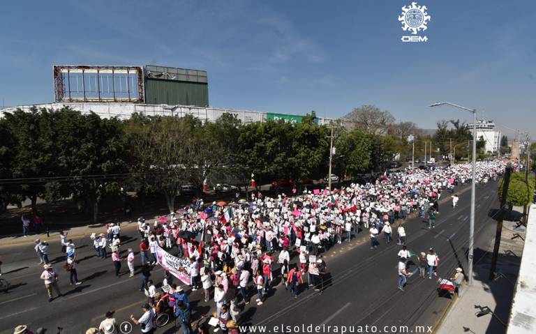 Marchan en Irapuato por la defensa del INE - El Sol de Irapuato | Noticias  Locales, Policiacas, de México, Guanajuato y el Mundo