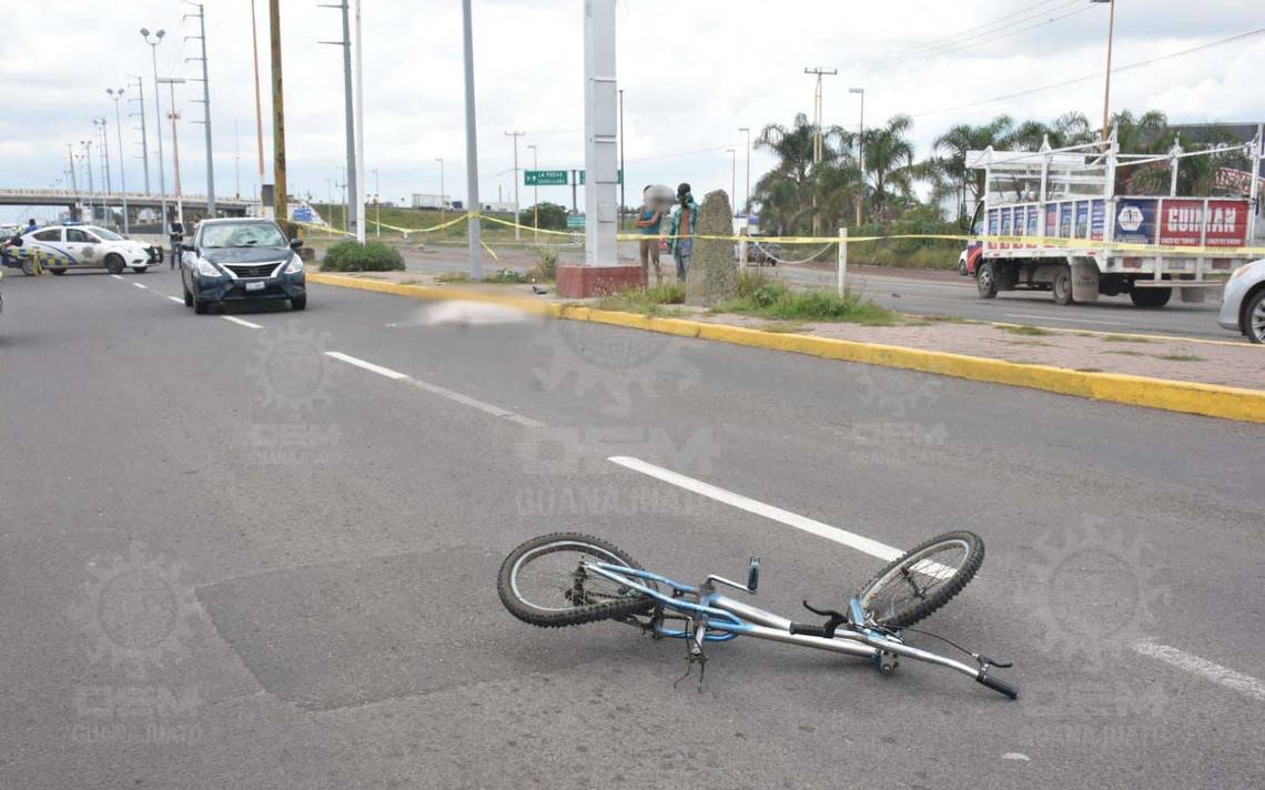 Muere ciclista atropellado en salida a Abasolo - El Sol de Irapuato